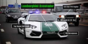 Сверхбыстрые полицейские машины Дубая